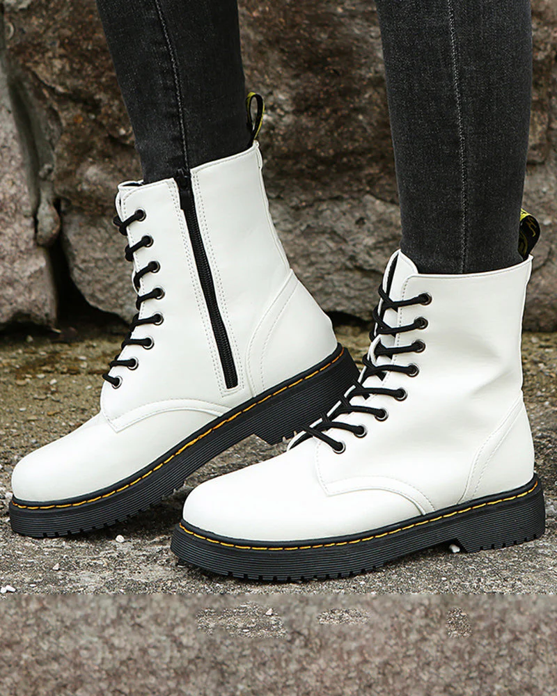 Olivia - Bottines robustes à lacets pour femmes - Image 4