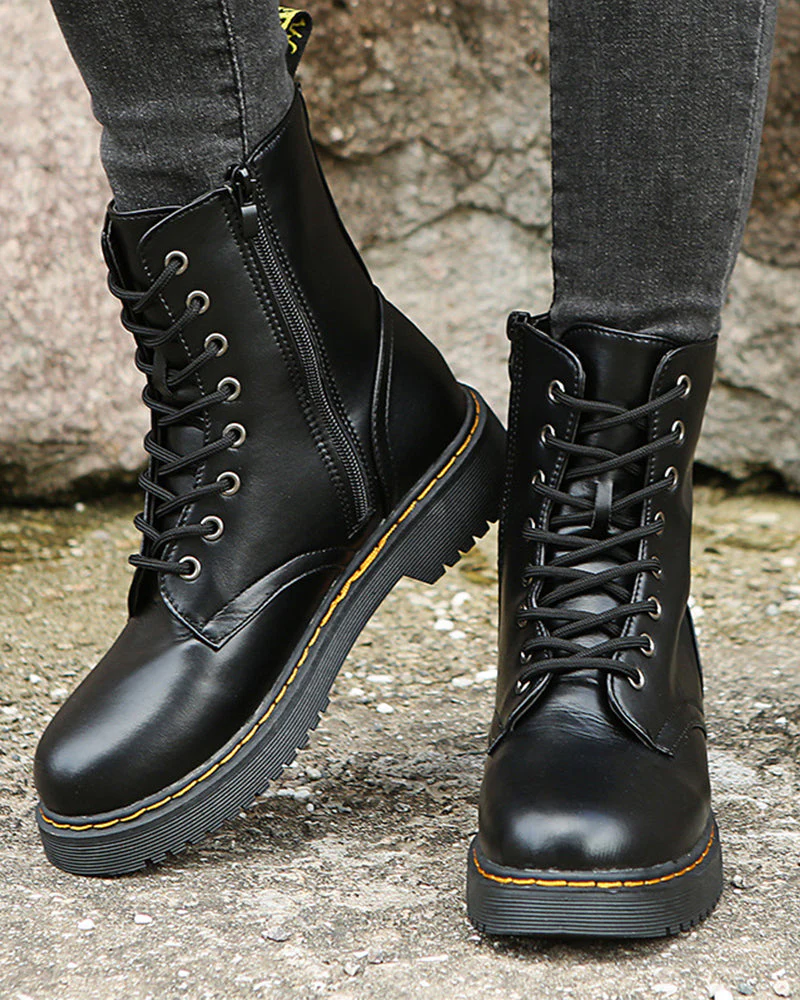 Olivia - Bottines robustes à lacets pour femmes - Image 5