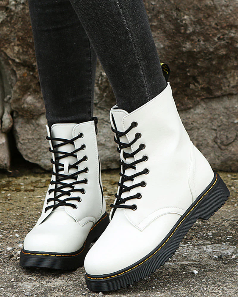 Olivia - Bottines robustes à lacets pour femmes - Image 6