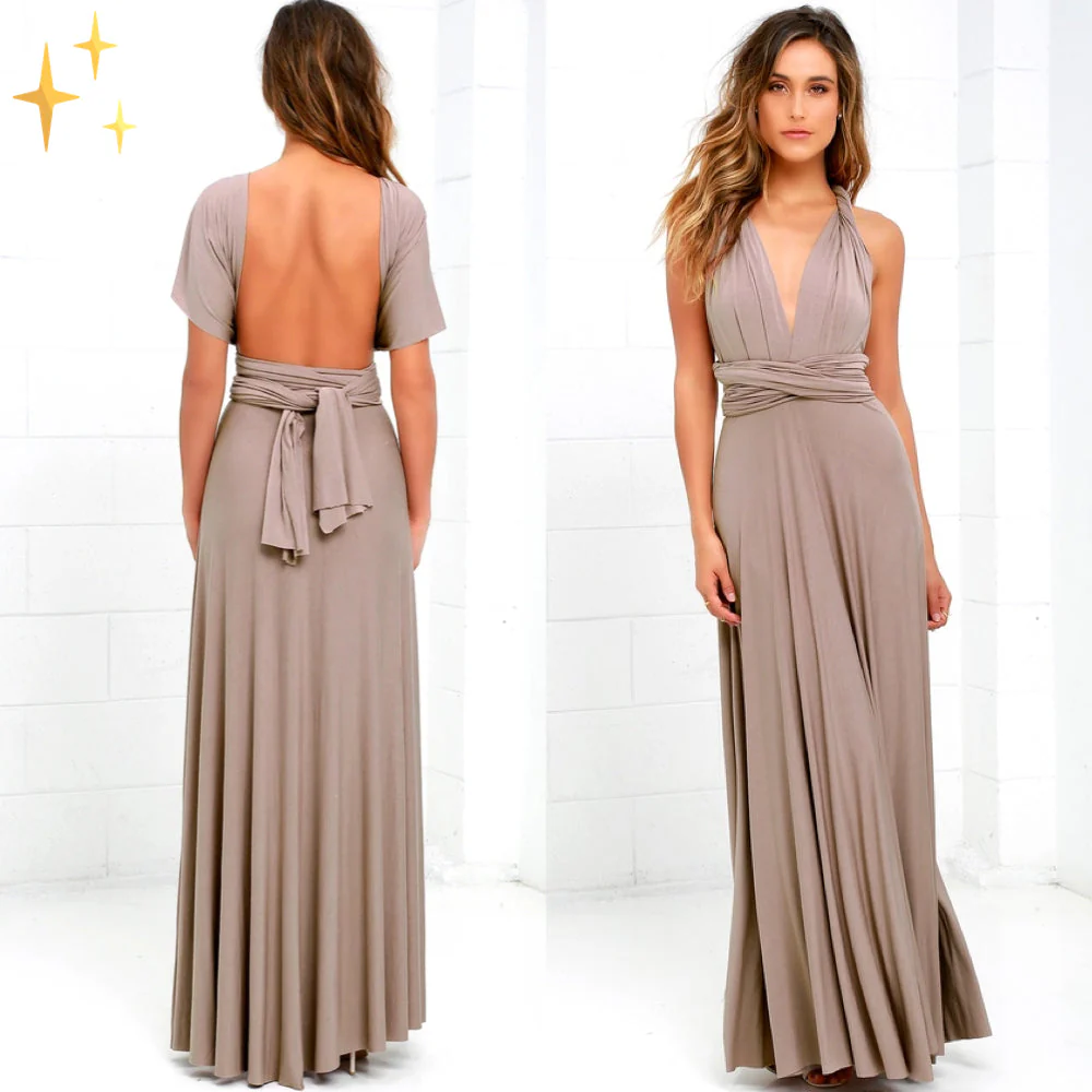 Robe multi-positions Dress-a-Lot avec options de port variées