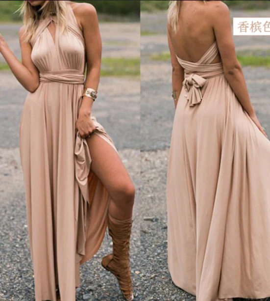 Robe multi-positions Dress-a-Lot avec options de port variées - Image 10