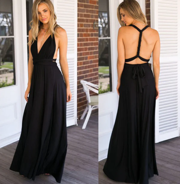 Robe multi-positions Dress-a-Lot avec options de port variées - Image 15