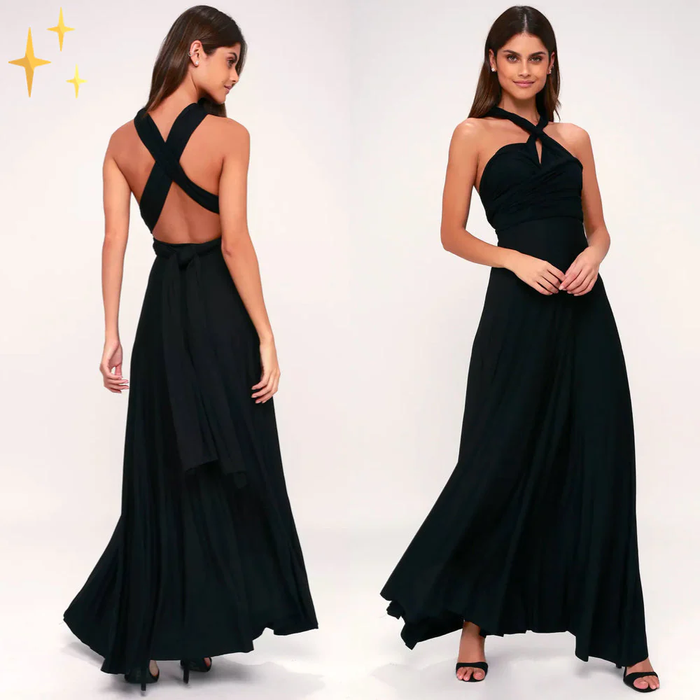 Robe multi-positions Dress-a-Lot avec options de port variées - Image 4