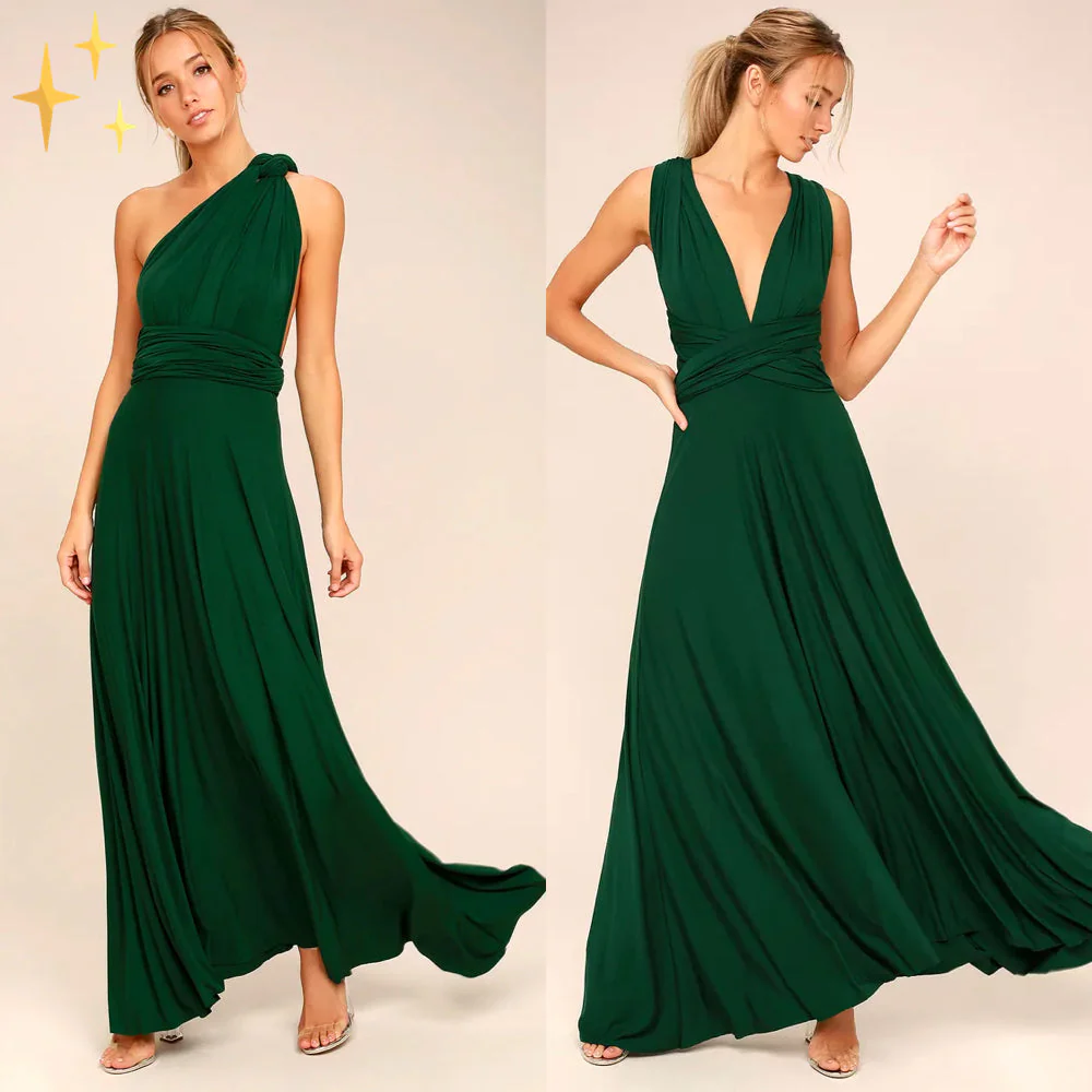Robe multi-positions Dress-a-Lot avec options de port variées - Image 5