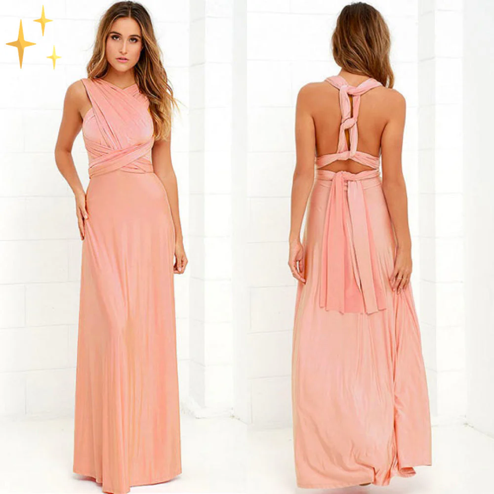 Robe multi-positions Dress-a-Lot avec options de port variées - Image 6