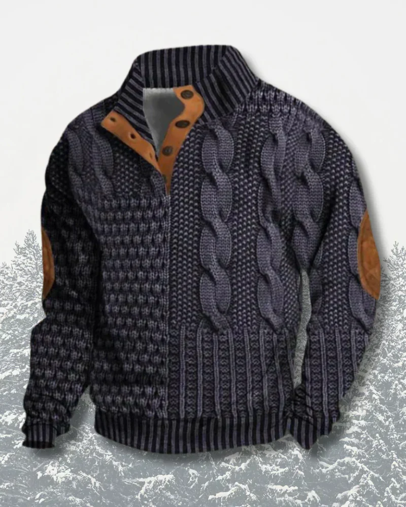 Ronald – Chaleureux Pull Confortable - Image 9