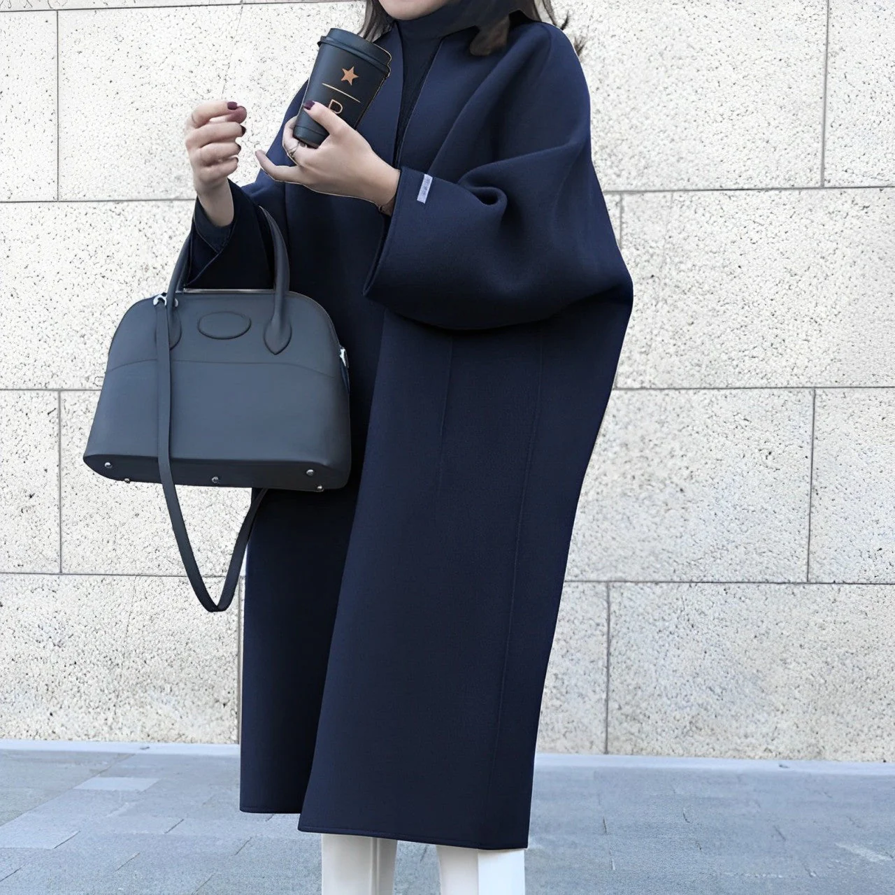 Santana - Manteau droit et raffiné - Image 4