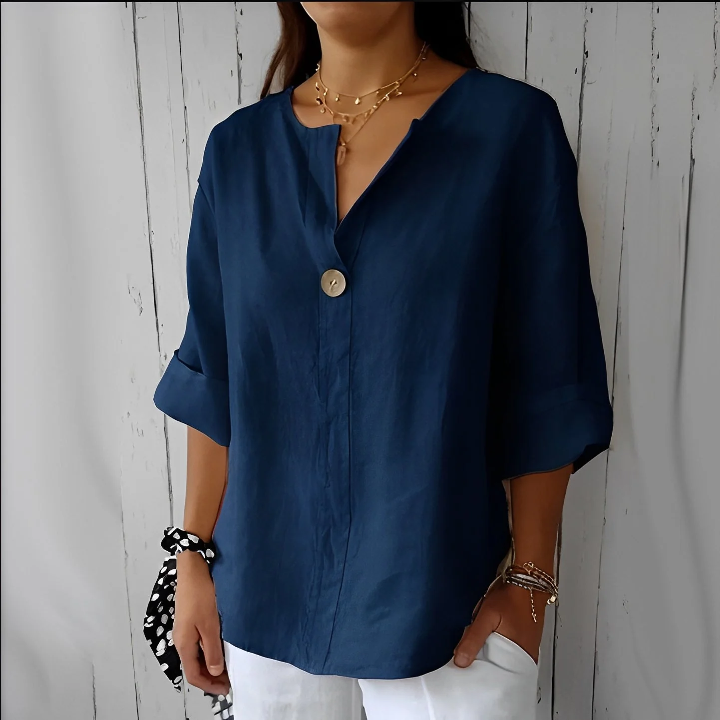 Stephanie - Chemise légère et décontractée pour femmes - Image 7
