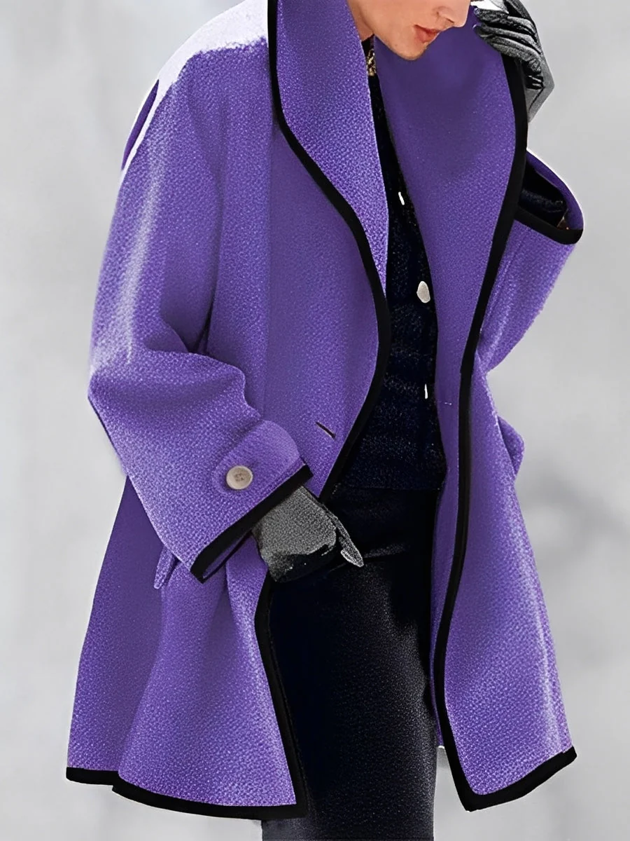 Whitney - Long manteau classique en laine pour femmes - Image 6