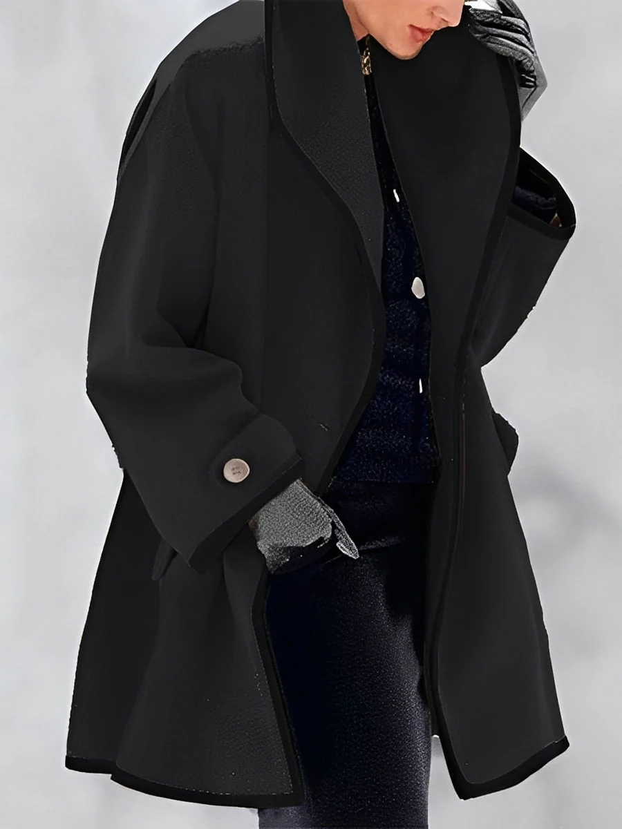 Whitney - Long manteau classique en laine pour femmes - Image 7