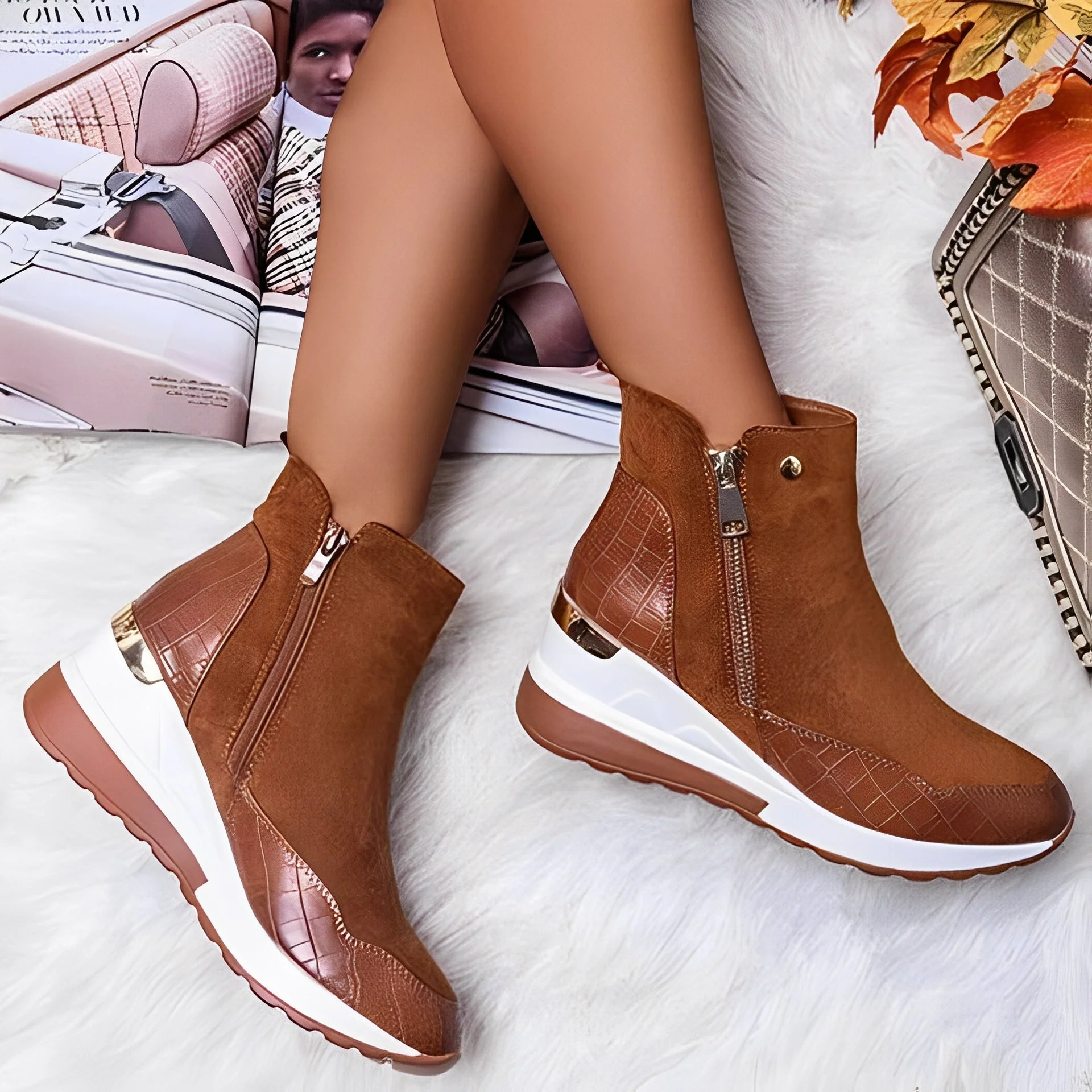 Yancy - Bottines de loisir confortables pour femmes - Image 2