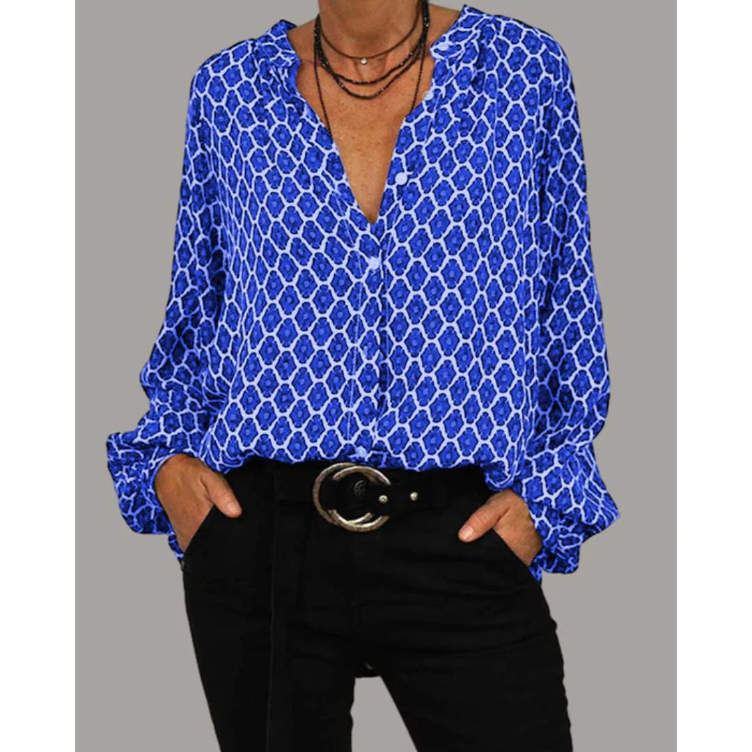 Zara - Blouse Décontractée à Col en V - Image 3